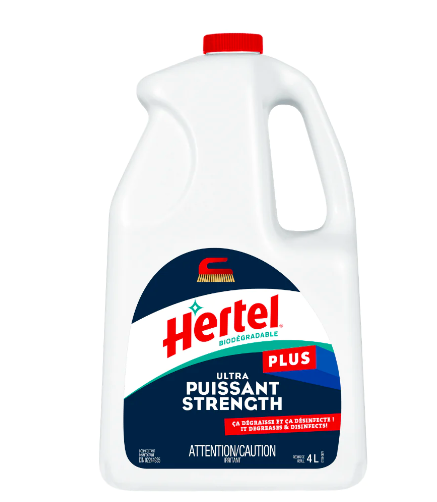 "HERTEL PLUS" NETTOYEUR ULTRA PUISSANT 4L