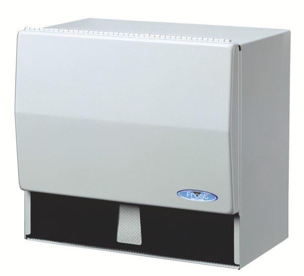 Distributrice pour essuie-mains à pli simple