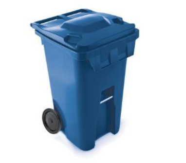 USD-60216285Q5 Bac de recyclage/poubelle sur roues