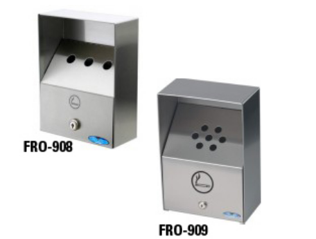 Cendrier en acier inoxydable