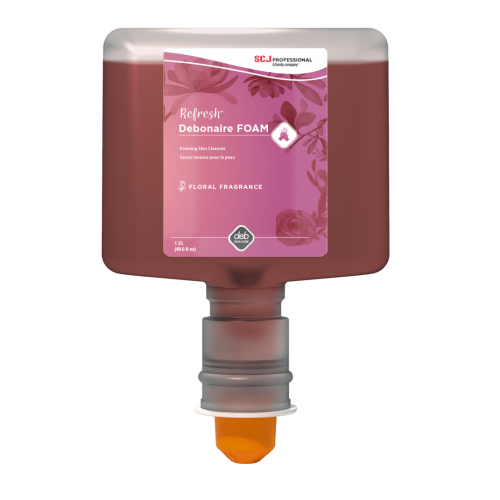 REFRESH™ DEBONAIRE Mousse nettoyante très douce pour les mains au parfum délicat