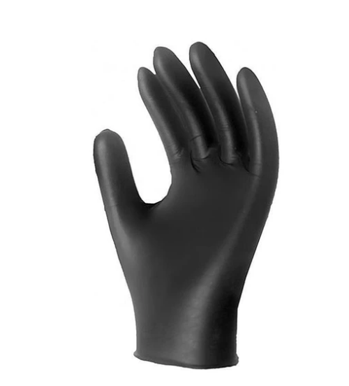 GLOBE gants médicaux en nitrile noir