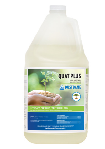 Désinfectants et nettoyants Quat Plus, Cruche, 4 L. Quat Plus