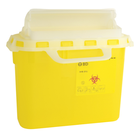 Boîtes pour objets pointus & tranchants.