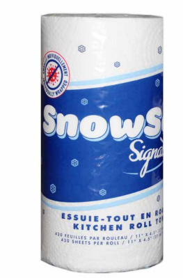 Essuie-tout pour cuisine de première qualité  SNOWSOFT 12x420 feuilles