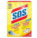 Tampons à récurer S.O.S. CLOROX