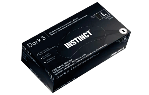 Instinct Dark 5, Gants en nitrile, sans poudre