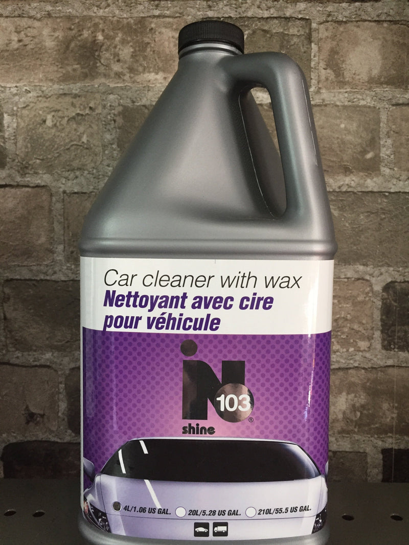 INO SHINE 103 Nettoyant avec cire pour véhicule