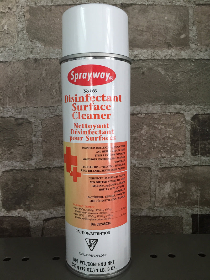 SPRAYWAY 866 Sprayway Nettoyant désinfectant en aérosol