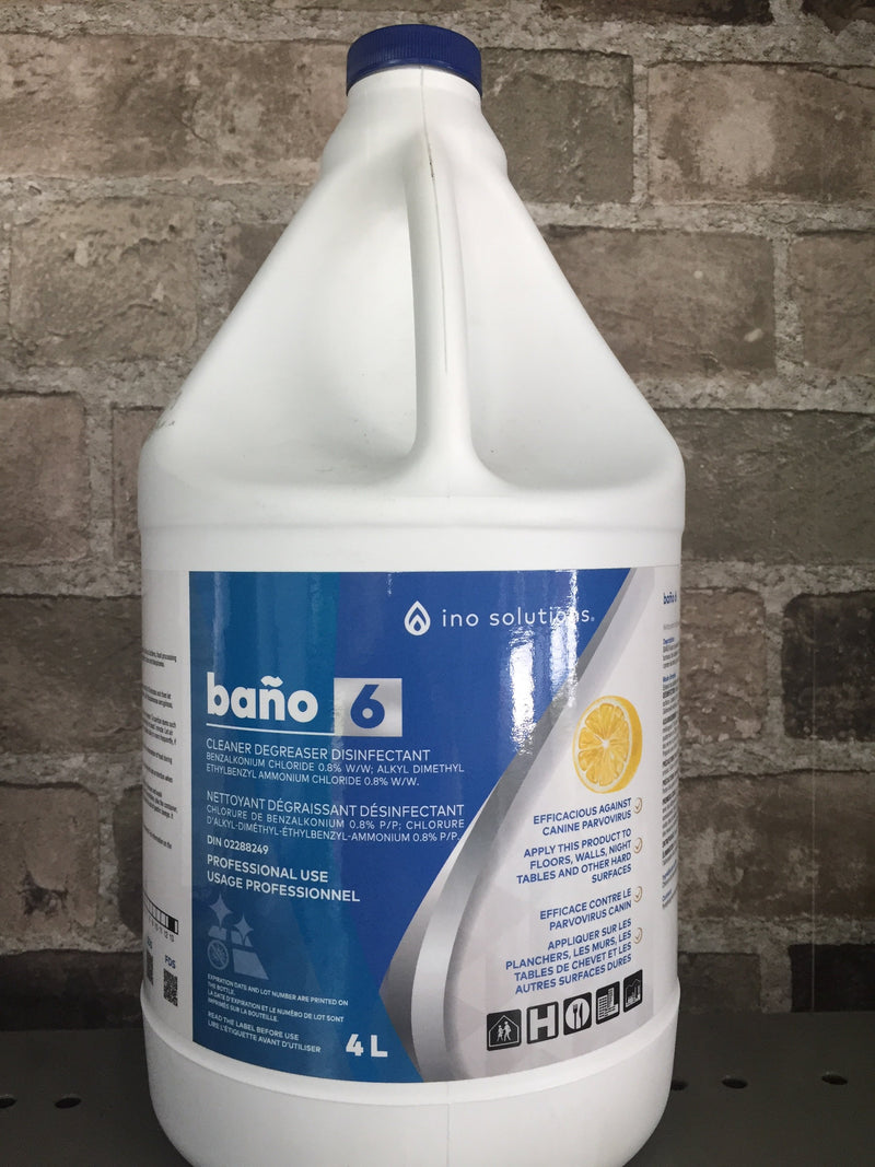 Nettoyant dégraissant désinfectant INO BANO 6