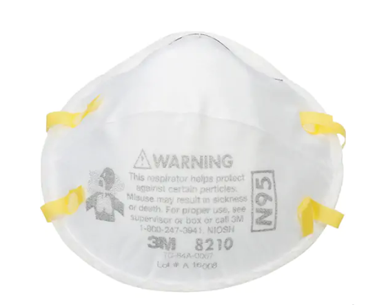 Respirateur contre les particules, N95, Certifié NIOSH