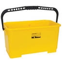 Seau RMP pour laveur de vitres, Jaune